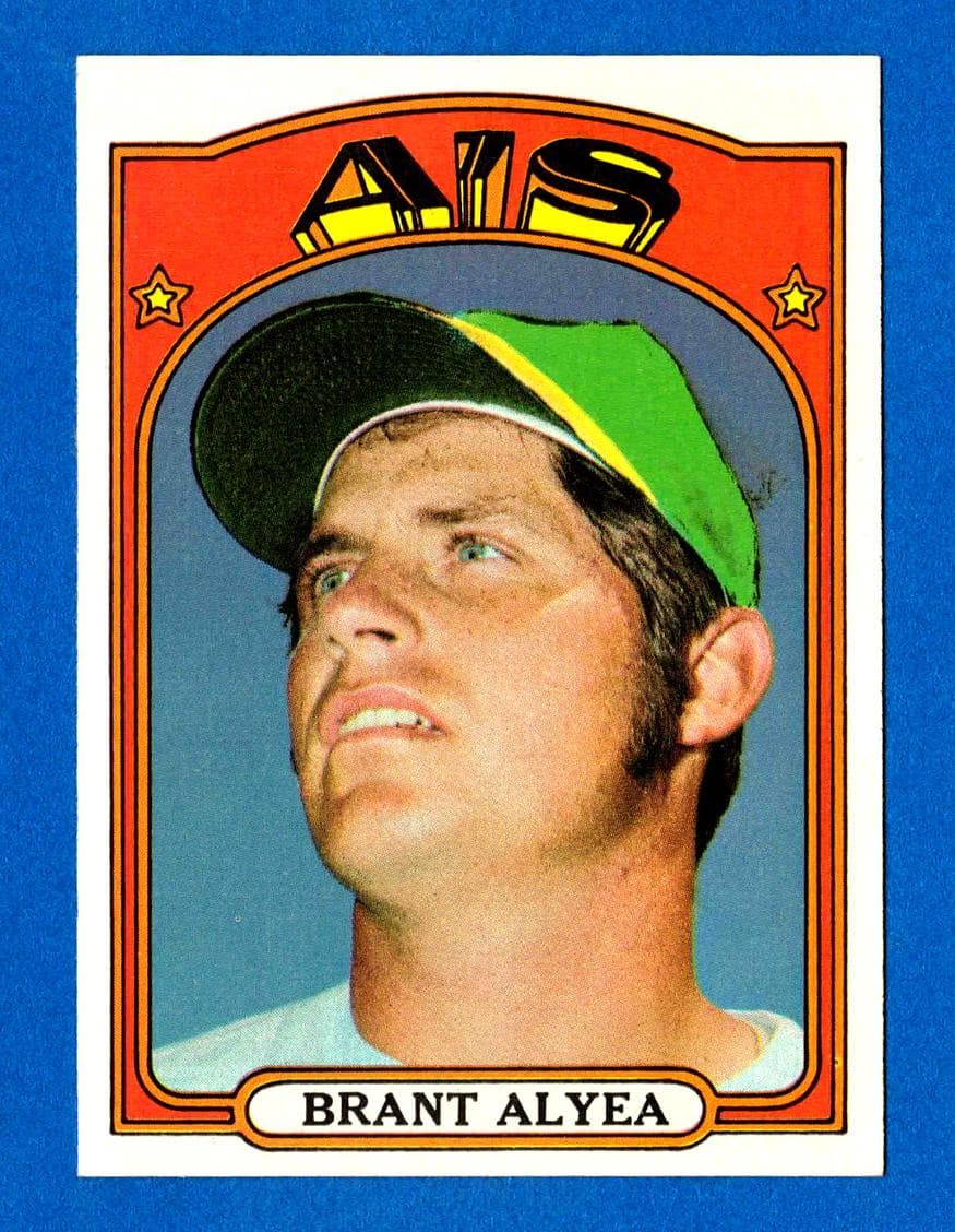 Brant Alyea 1972 topps Topps