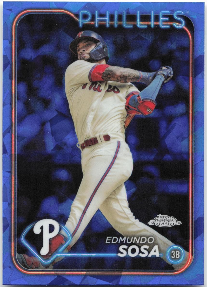Edmundo Sosa trading card