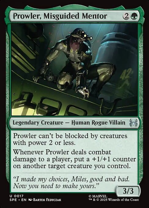 Prowler, Misguided Mentor #17