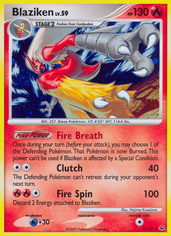 Blaziken 2009 Pokemon