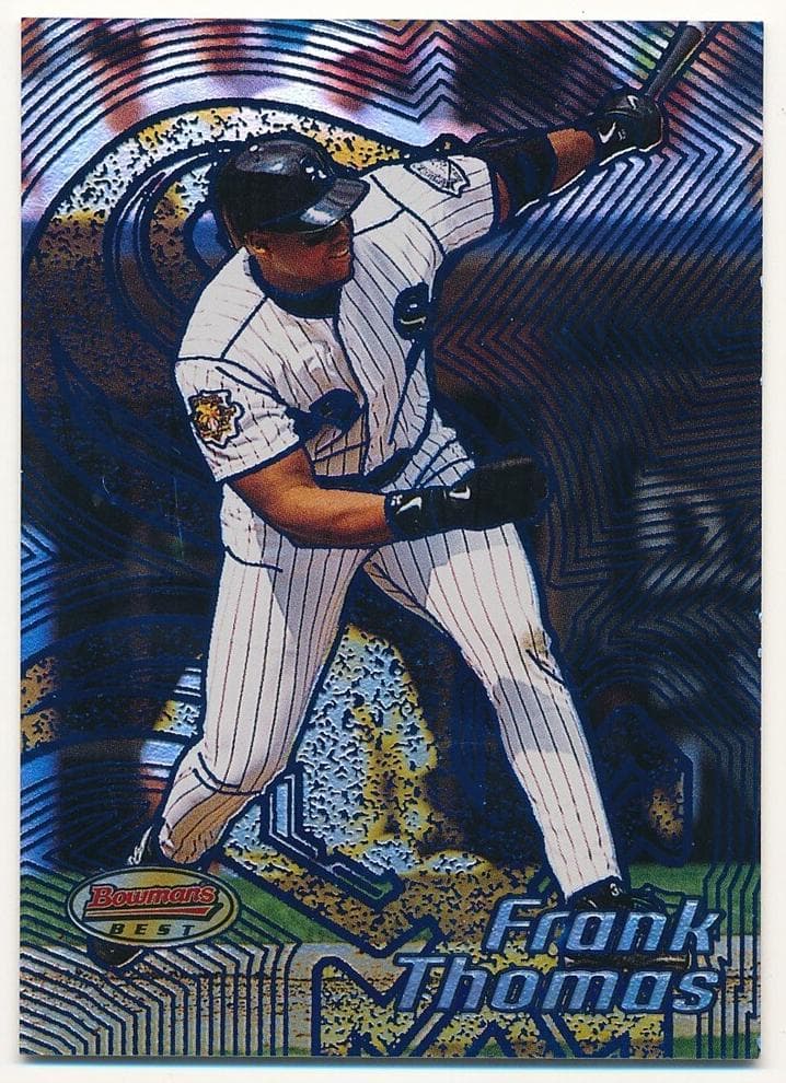 Frank Thomas 2002 bowman Bowman's Best