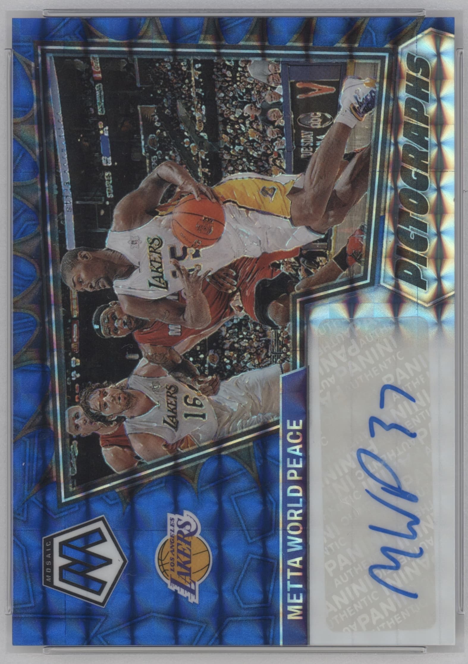 Metta World Peace 2022 panini