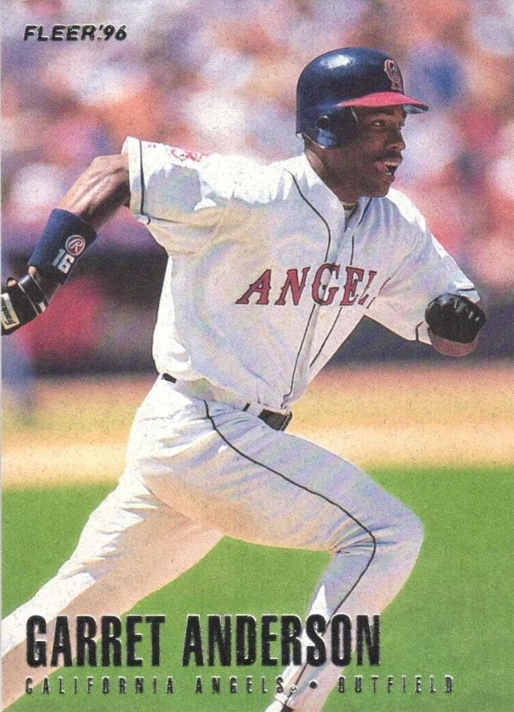 Garret Anderson 1996 fleer Fleer