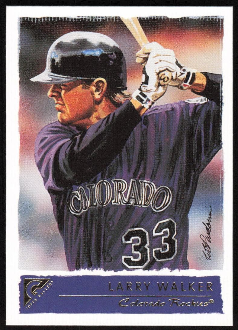 Larry Walker 2001 topps