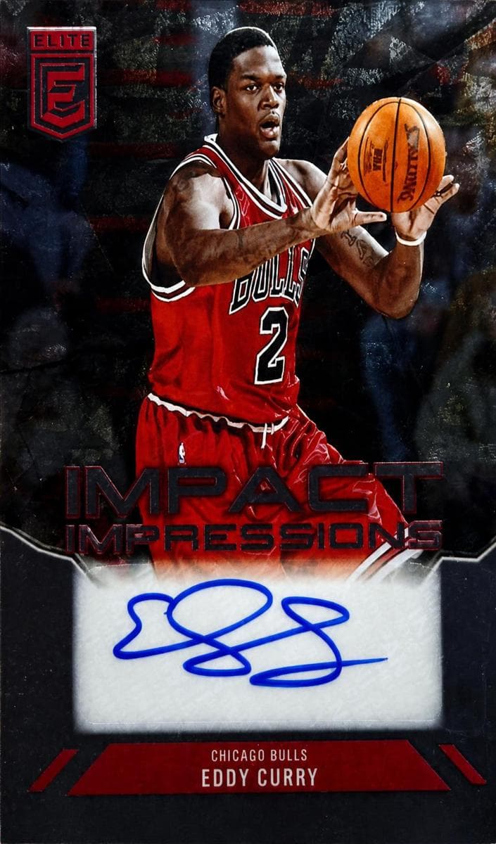 Eddy Curry trading card