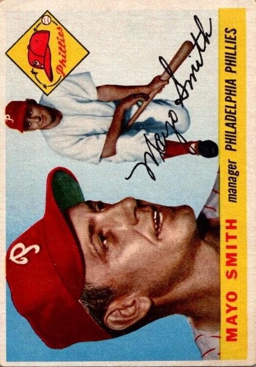 Mayo Smith 1955 topps Topps