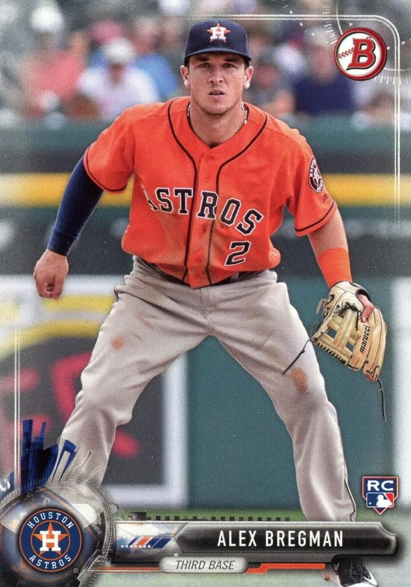 Alex Bregman 2017 bowman Bowman