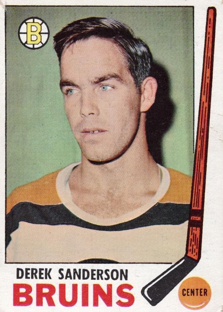 Derek Sanderson 1969 topps Topps