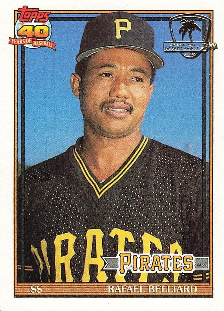 Rafael Belliard 1991 topps Topps