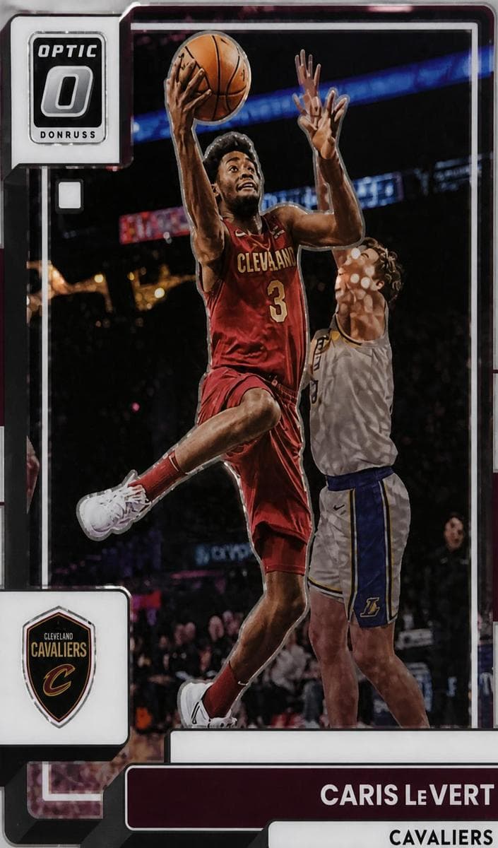Caris LeVert 2022 panini Donruss Optic