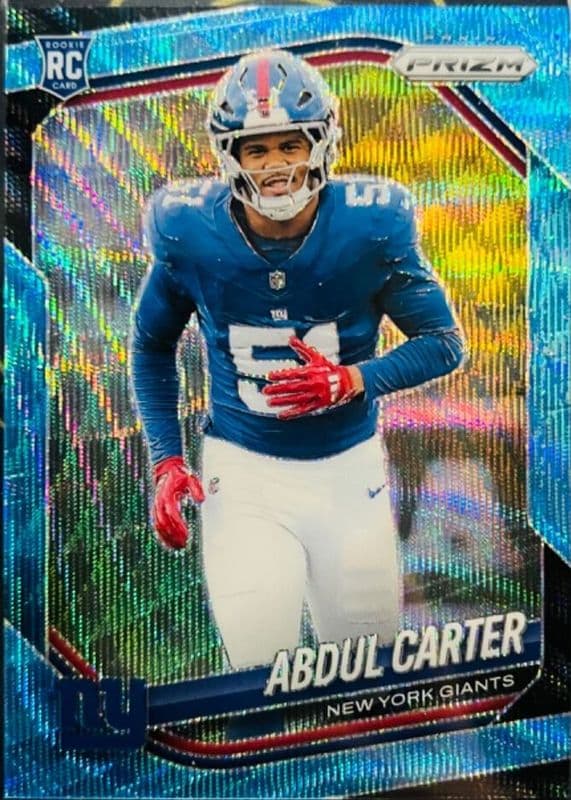 Abdul Carter 2025 panini Prizm