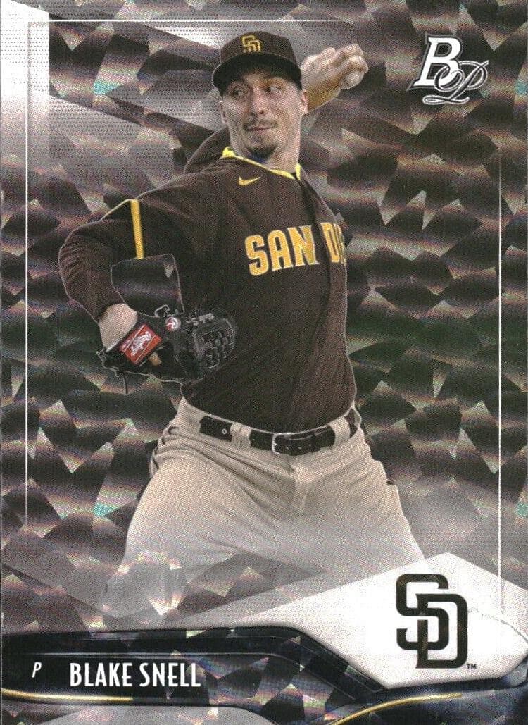 Blake Snell 2021 bowman Bowman Platinum