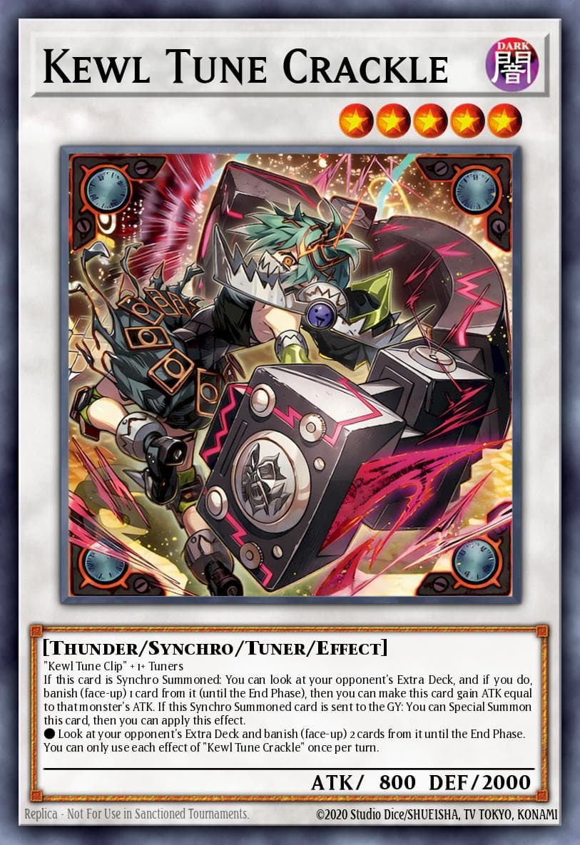 Kewl Tune Crackle 2026 Yu-Gi-Oh! Blazing Dominion