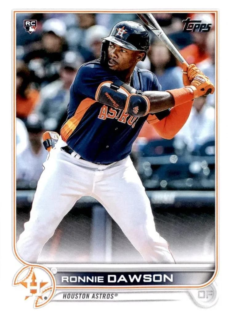 Ronnie Dawson trading card
