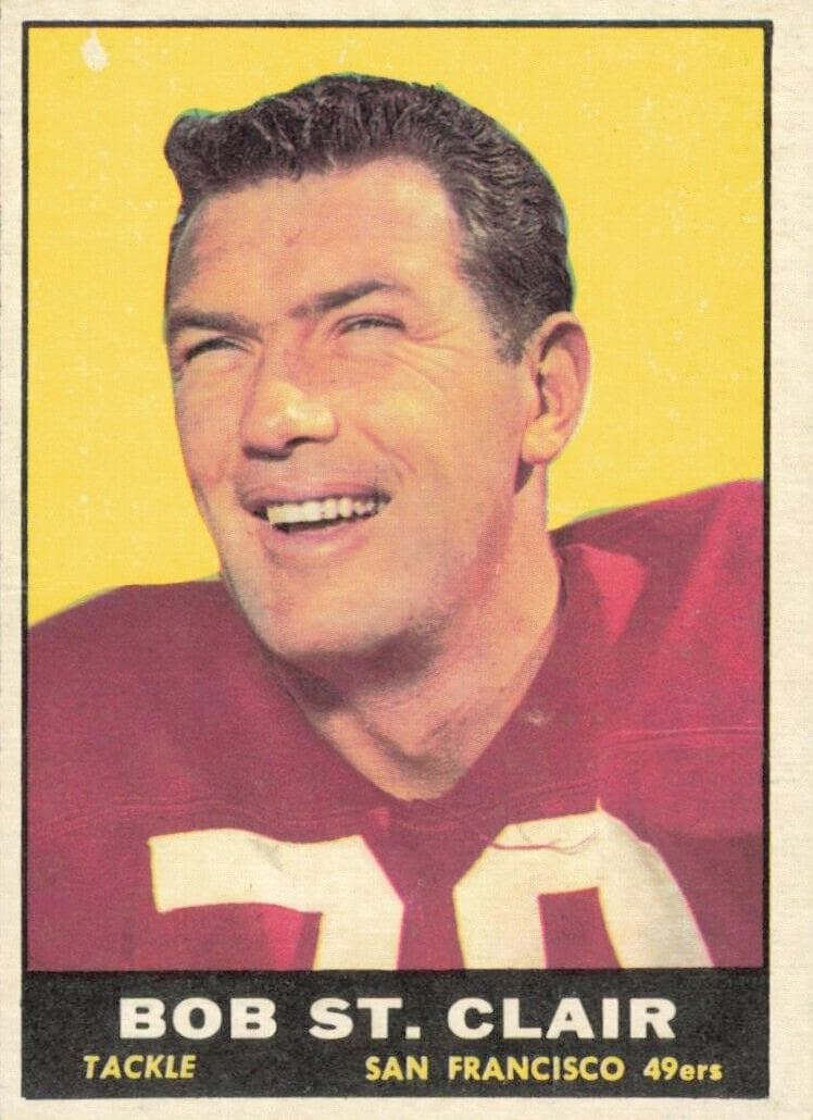 Bob St. Clair 1961 topps