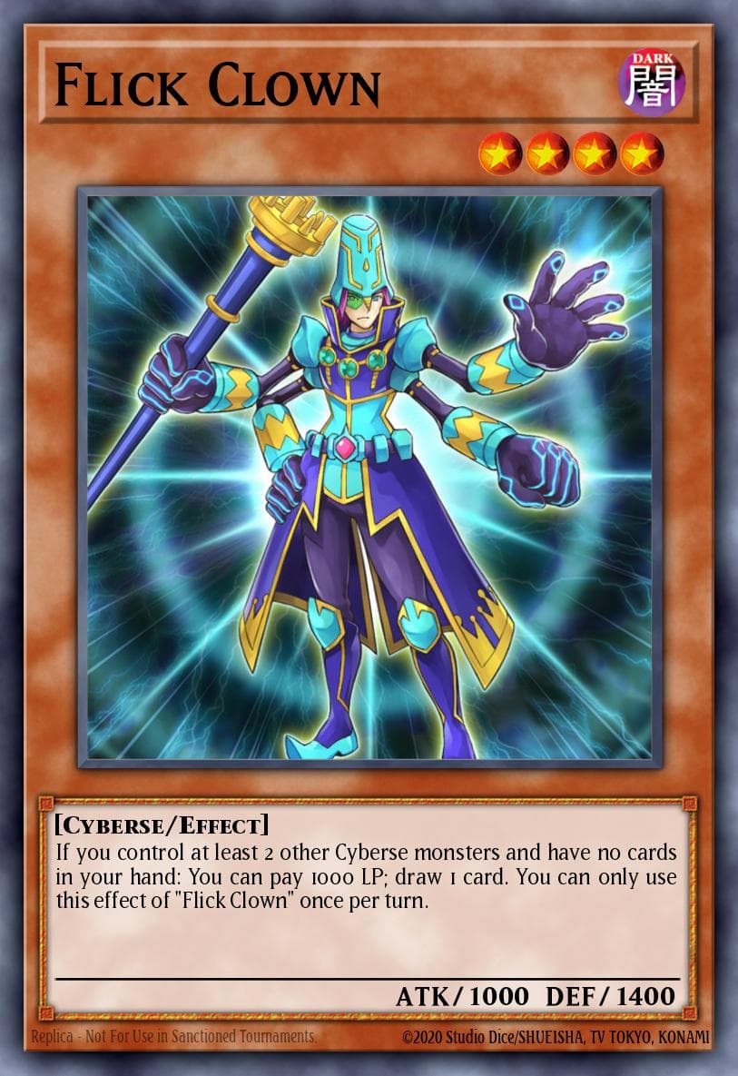 Flick Clown #EXFO-EN004
