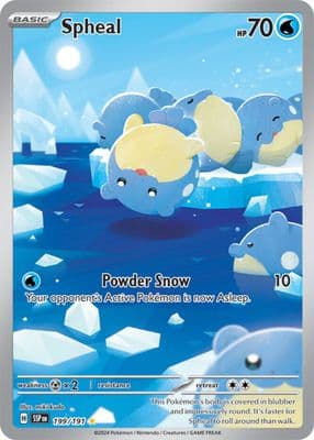 Spheal trading card