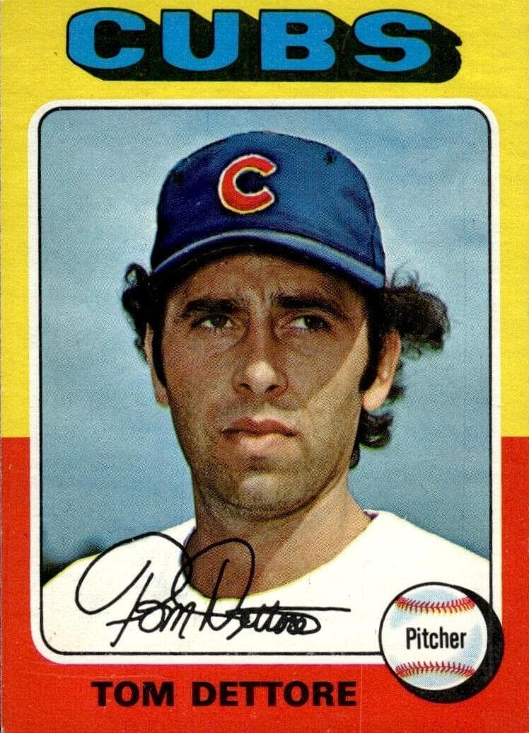 Tom Dettore 1975 topps O-Pee-Chee