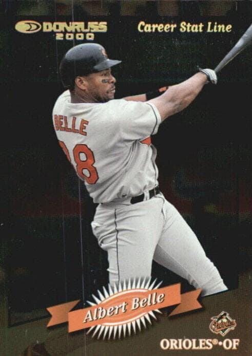 Albert Belle 2001 panini Donruss
