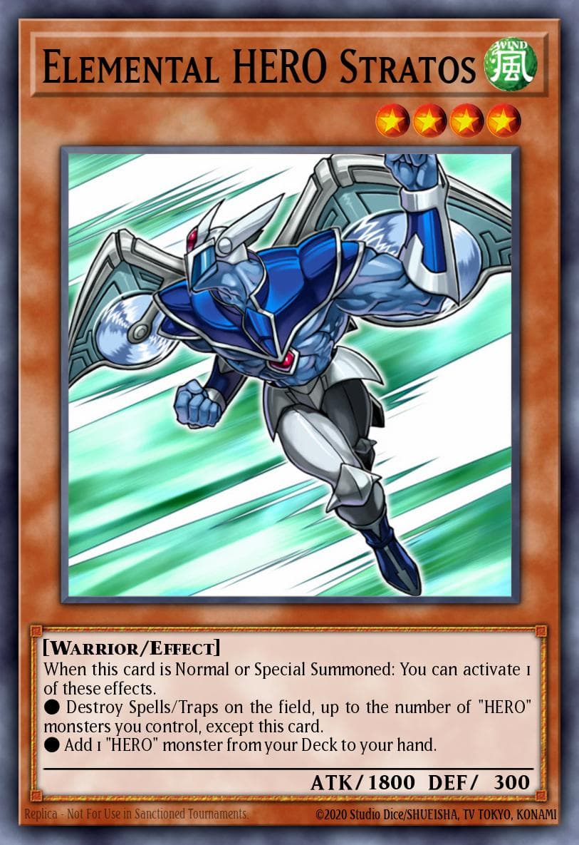 Elemental HERO Stratos #MAGO-EN004