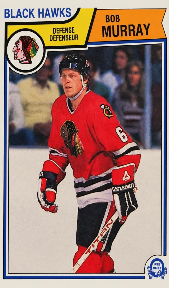 Bob Murray trading card