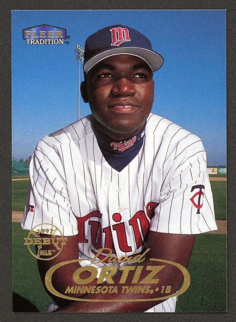 David Ortiz 1998 fleer Fleer Tradition