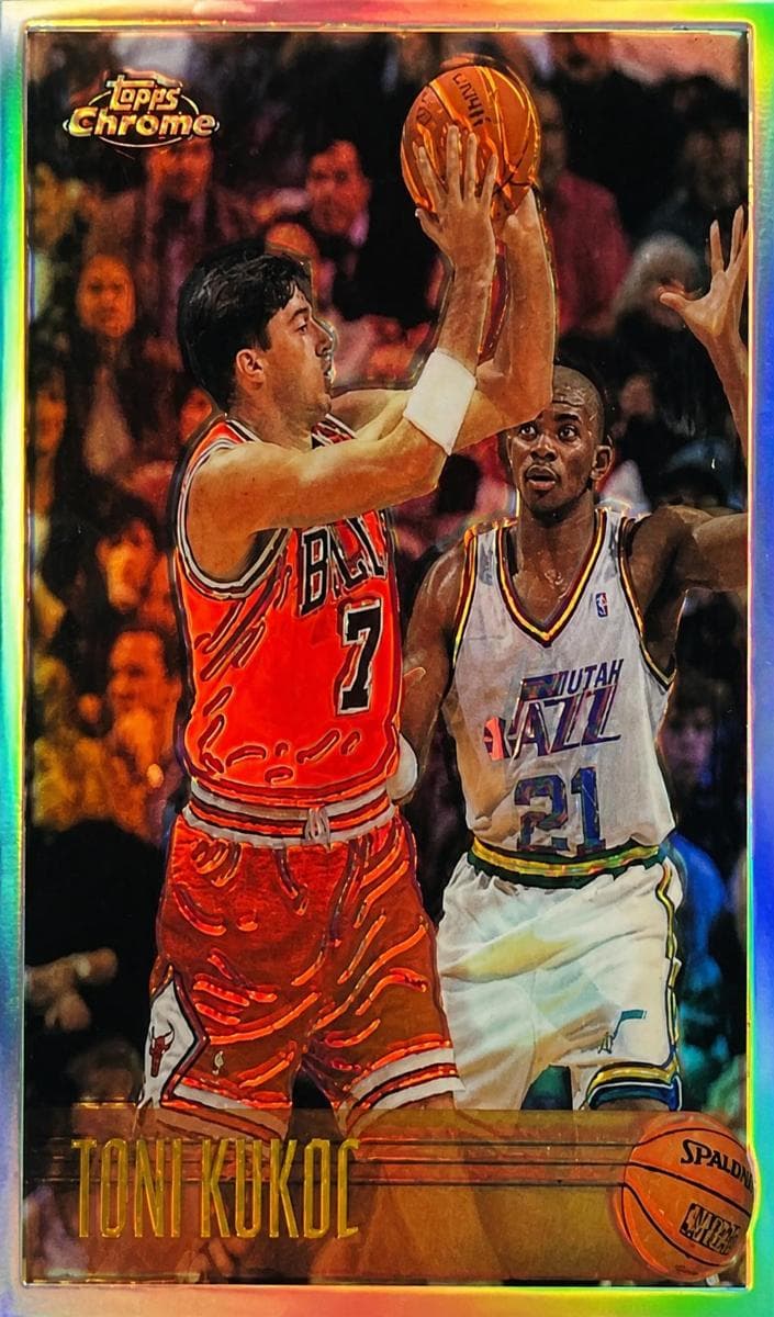 Toni Kukoc 1996 topps Chrome