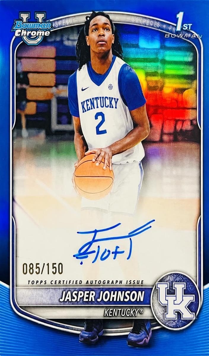 Jasper Johnson trading card