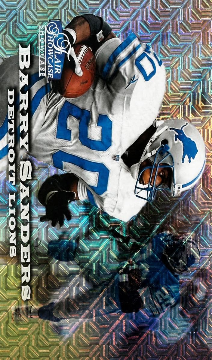 Barry Sanders 1998 unknown