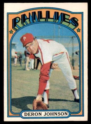 Deron Johnson 1972 topps
