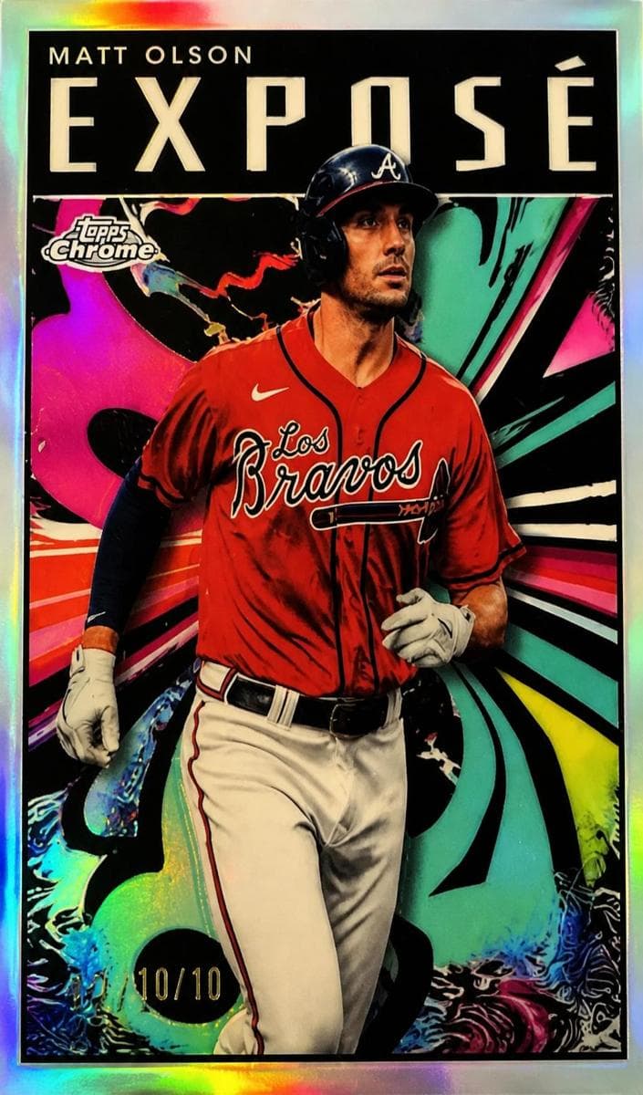 Matt Olson 2024 topps Topps Chrome