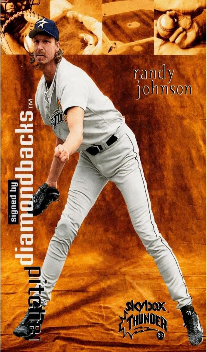 Randy Johnson 1999 fleer SkyBox Thunder