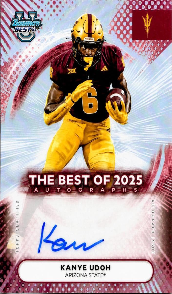Kanye Udoh trading card