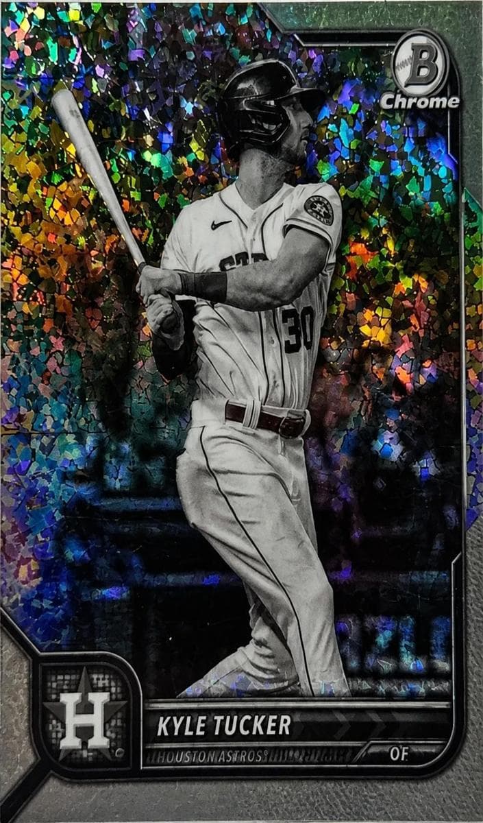 Kyle Tucker 2022 bowman Bowman Chrome