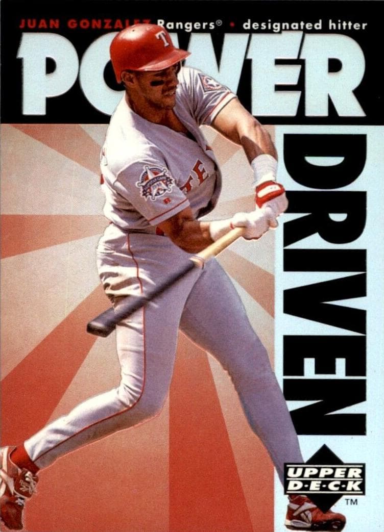 Juan Gonzalez 1996 upper-deck Upper Deck