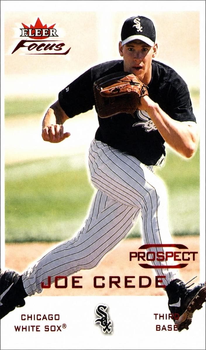 Joe Crede 2001 fleer Fleer Focus