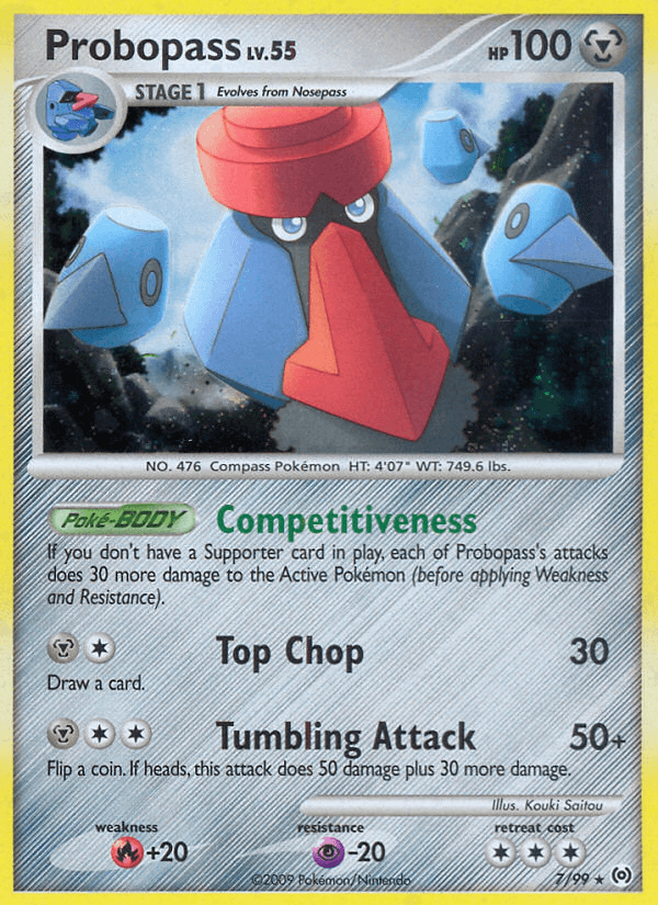 Probopass 2009 Pokemon Arceus Reverse Holo