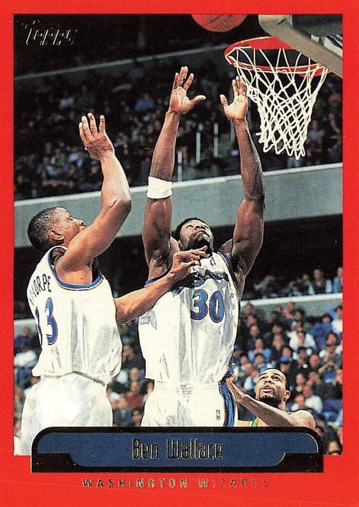 Ben Wallace 1999 topps Topps