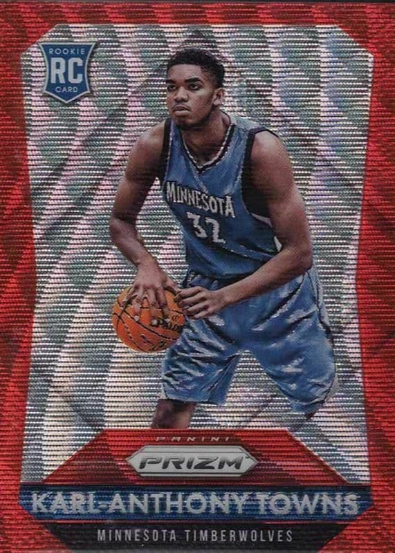 Karl-Anthony Towns trading card