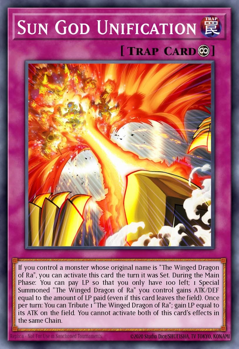 Sun God Unification 2020 Yu-Gi-Oh! Legendary Duelists: Rage of Ra