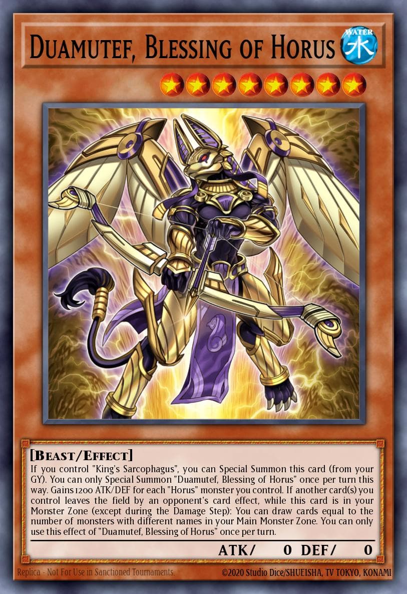 Duamutef, Blessing of Horus #AGOV-EN012