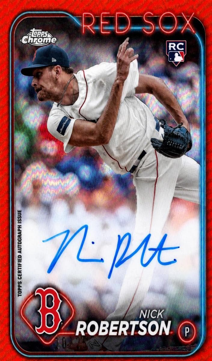 Nick Robertson trading card