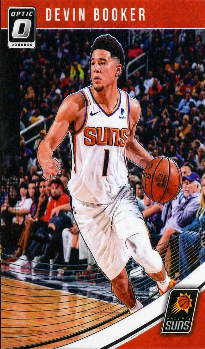 Devin Booker 2018 panini Donruss Optic