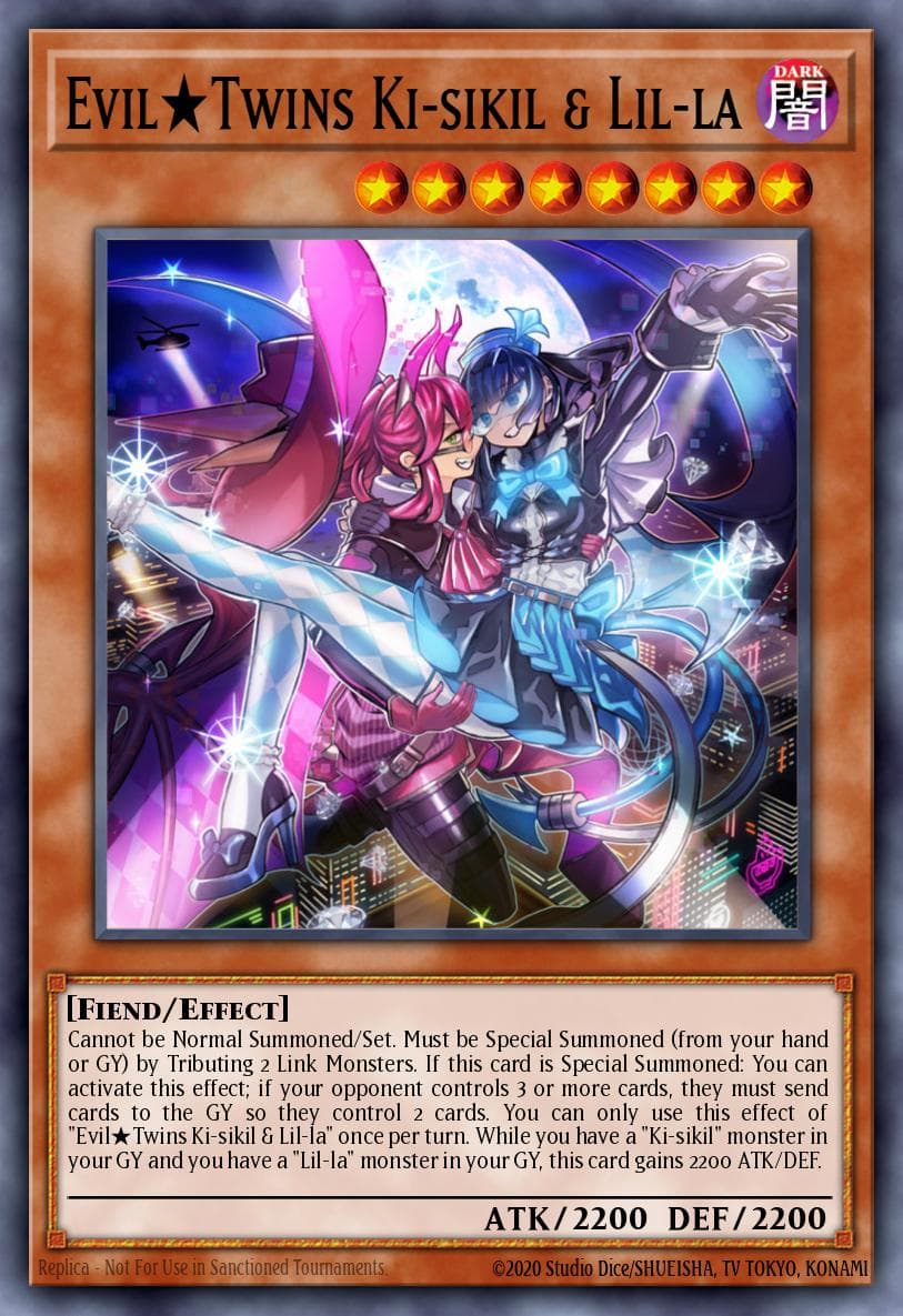 Evil Twins Ki-sikil & Lil-la 2025 Yu-Gi-Oh! Quarter Century Stampede Collector's Rare