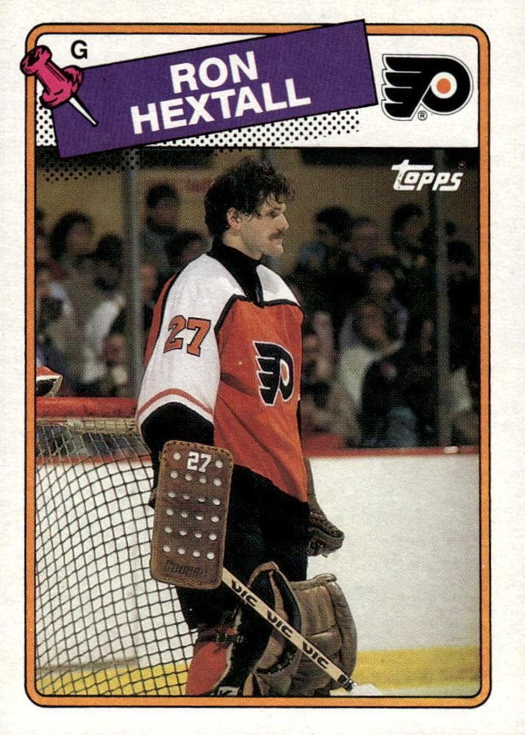 Ron Hextall 1988 topps Topps