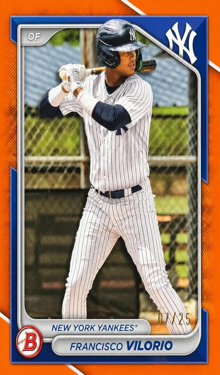Francisco Vilorio trading card
