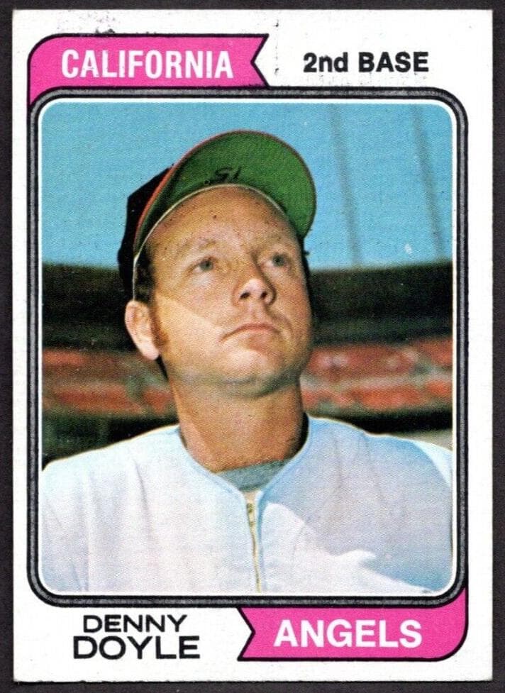 Denny Doyle 1974 topps Topps