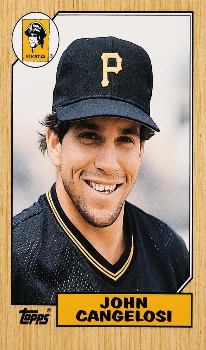 John Cangelosi 1987 topps