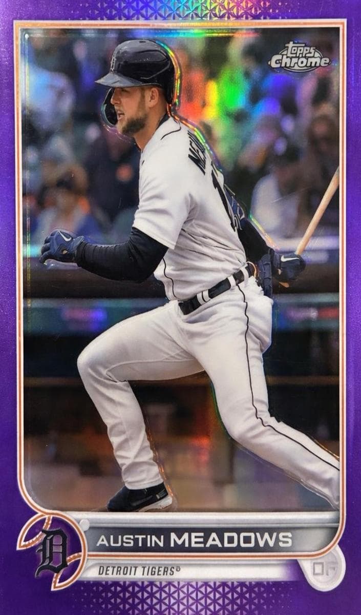 Austin Meadows 2022 topps Topps Chrome Update
