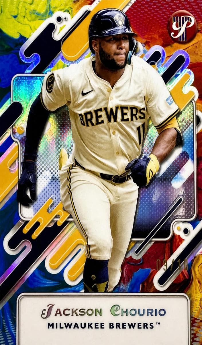 Jackson Chourio 2025 topps Topps Pristine